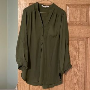 Ladies khaki blouse